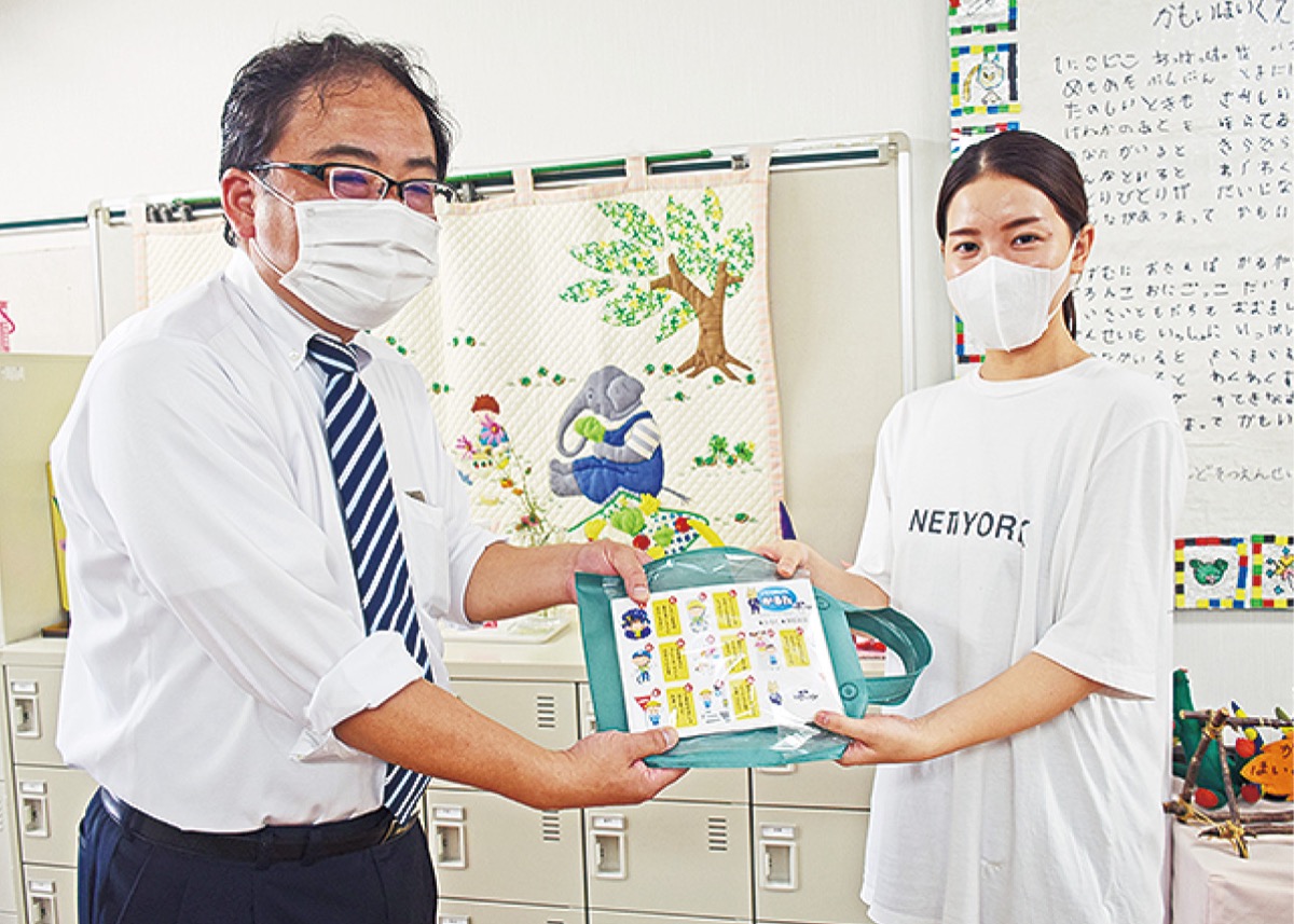 鴨居保育園での様子