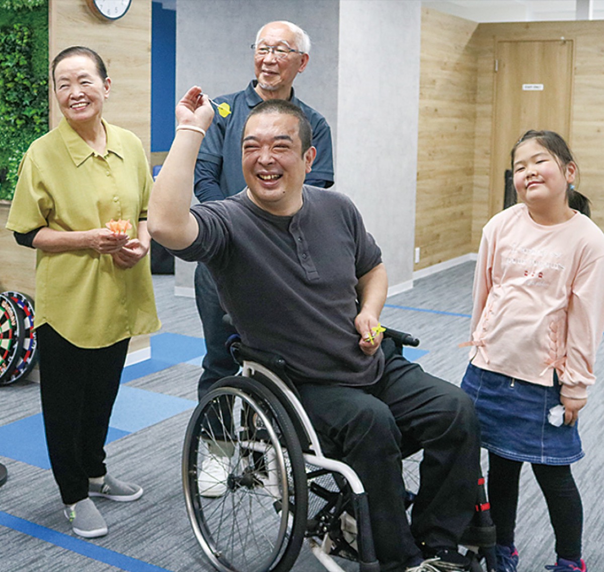 誰もが楽しめるダーツ