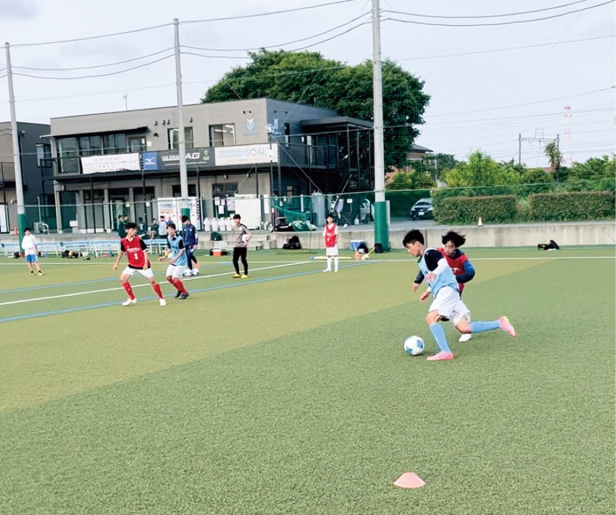 Ｕ14選手がスペイン遠征