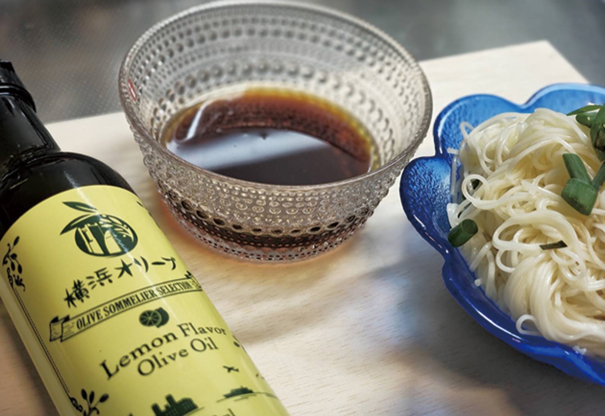 そうめんを涼しくアレンジ