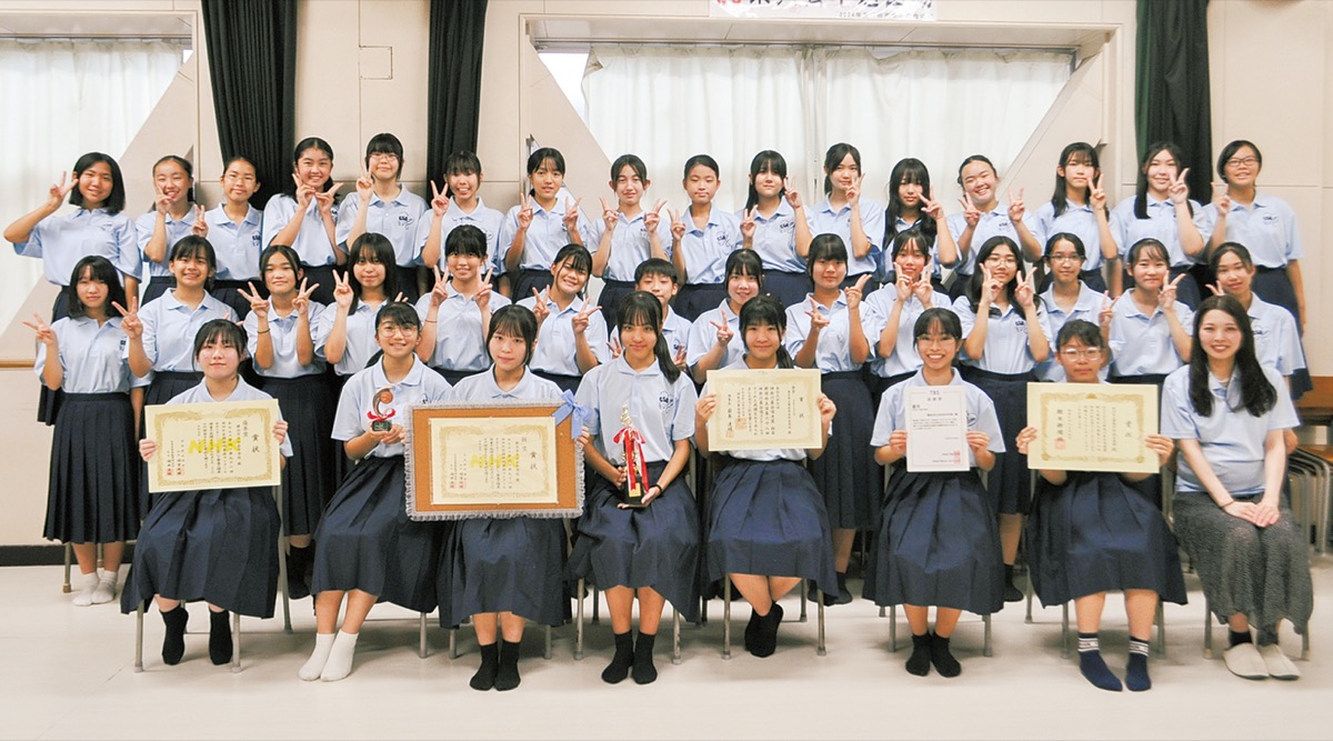 県コンクールで金賞獲得