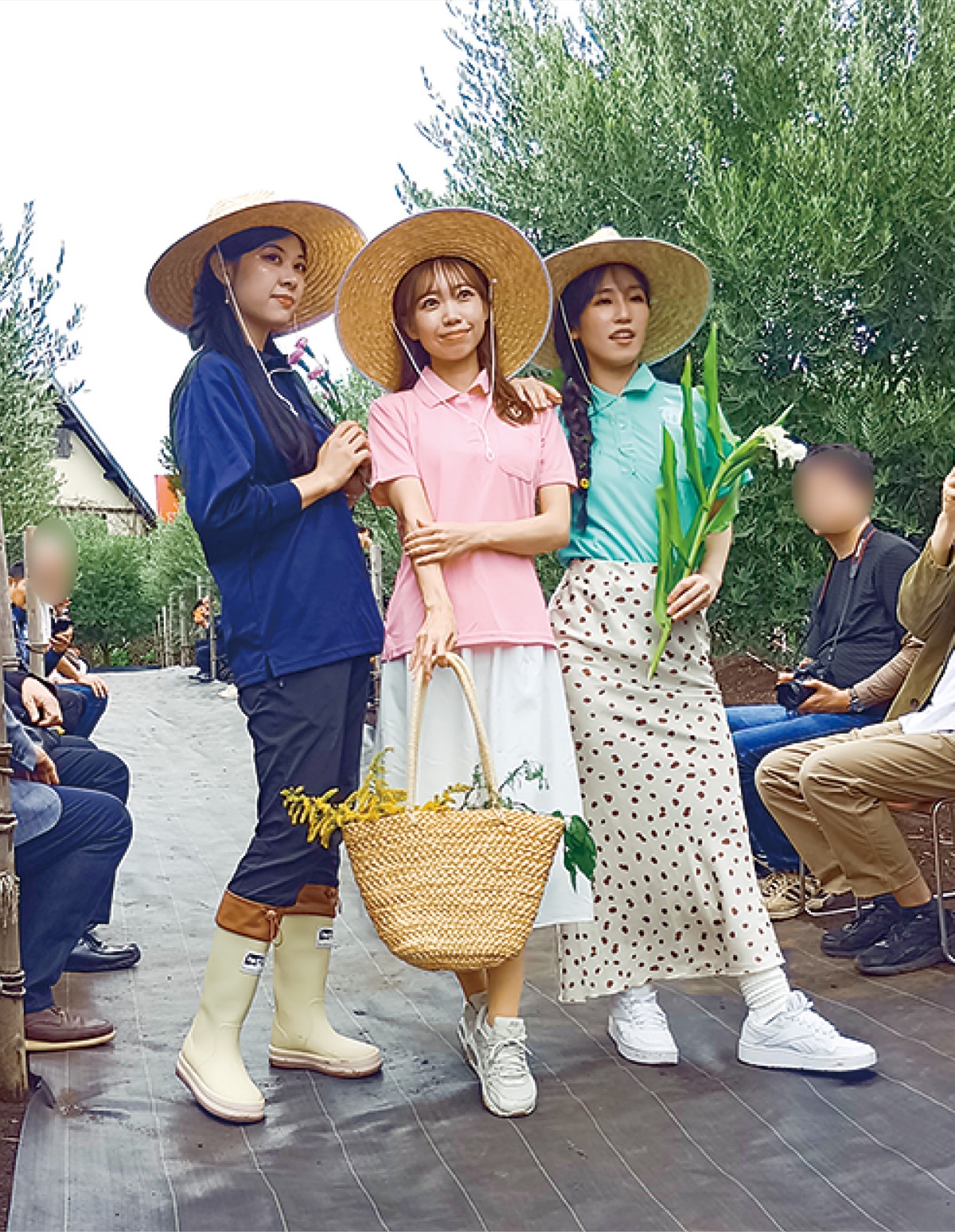 オリーブ畑で再びショー