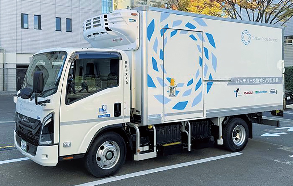 ＥＶで商用車ＣＯ２減へ