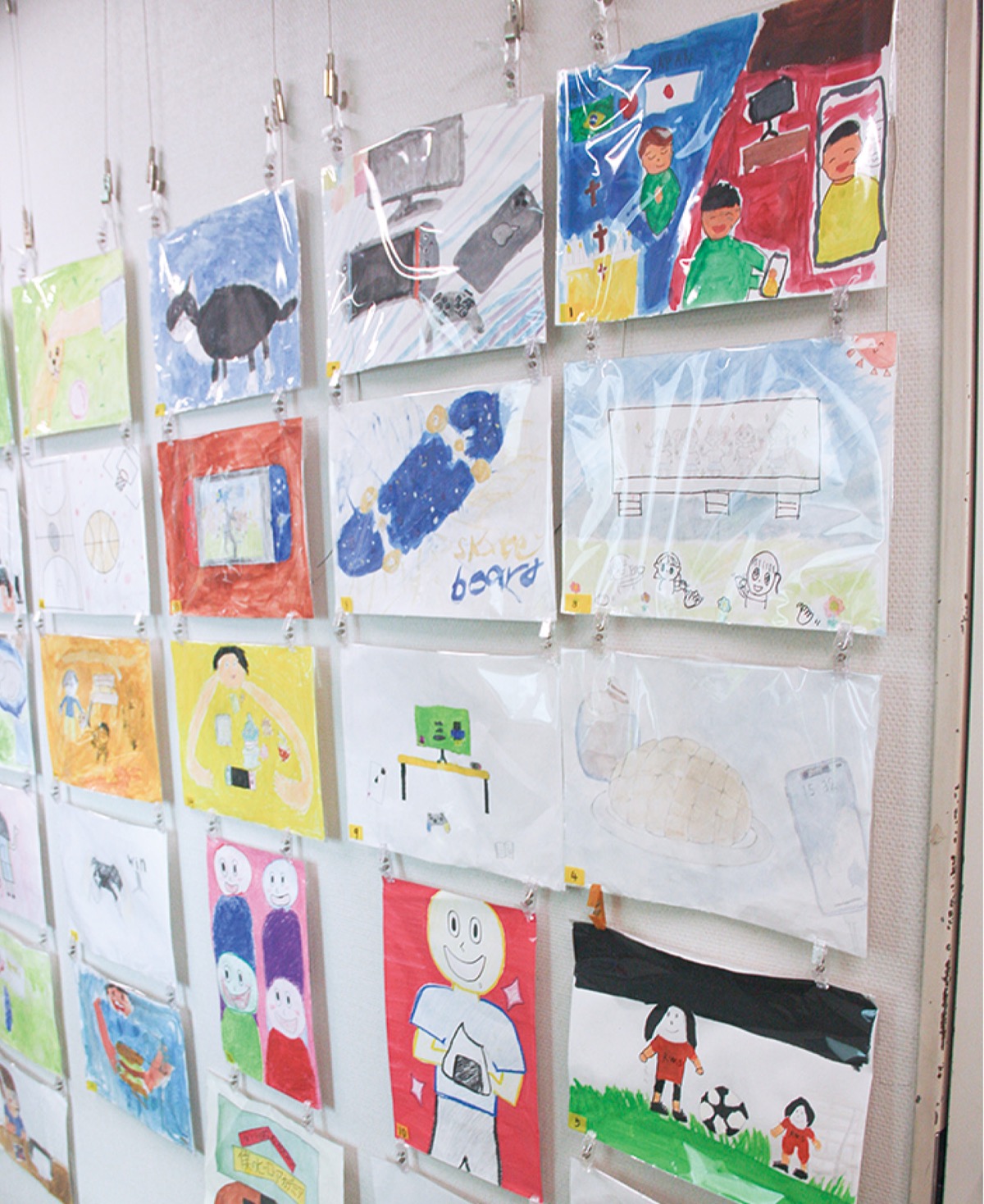 絵で伝え合う「私の幸せ｣