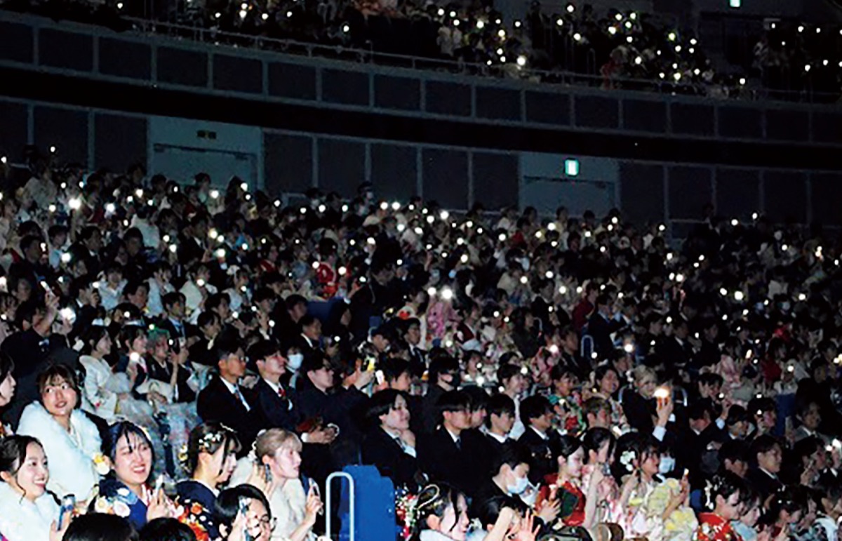 笑顔咲く新たな船出