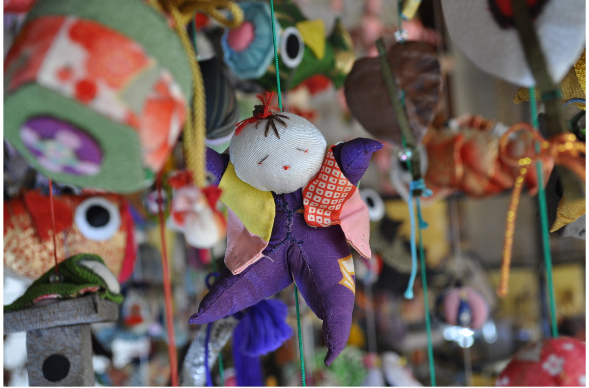 長屋門に展示されている作品