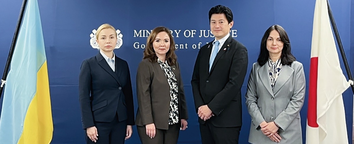 ウクライナ議員団の表敬訪問を受けた