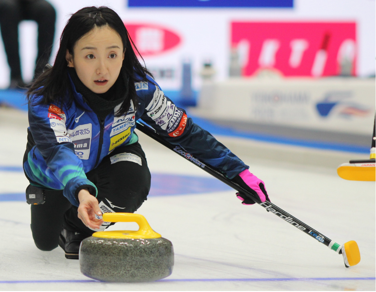 ロコ・ソラーレの藤沢五月選手