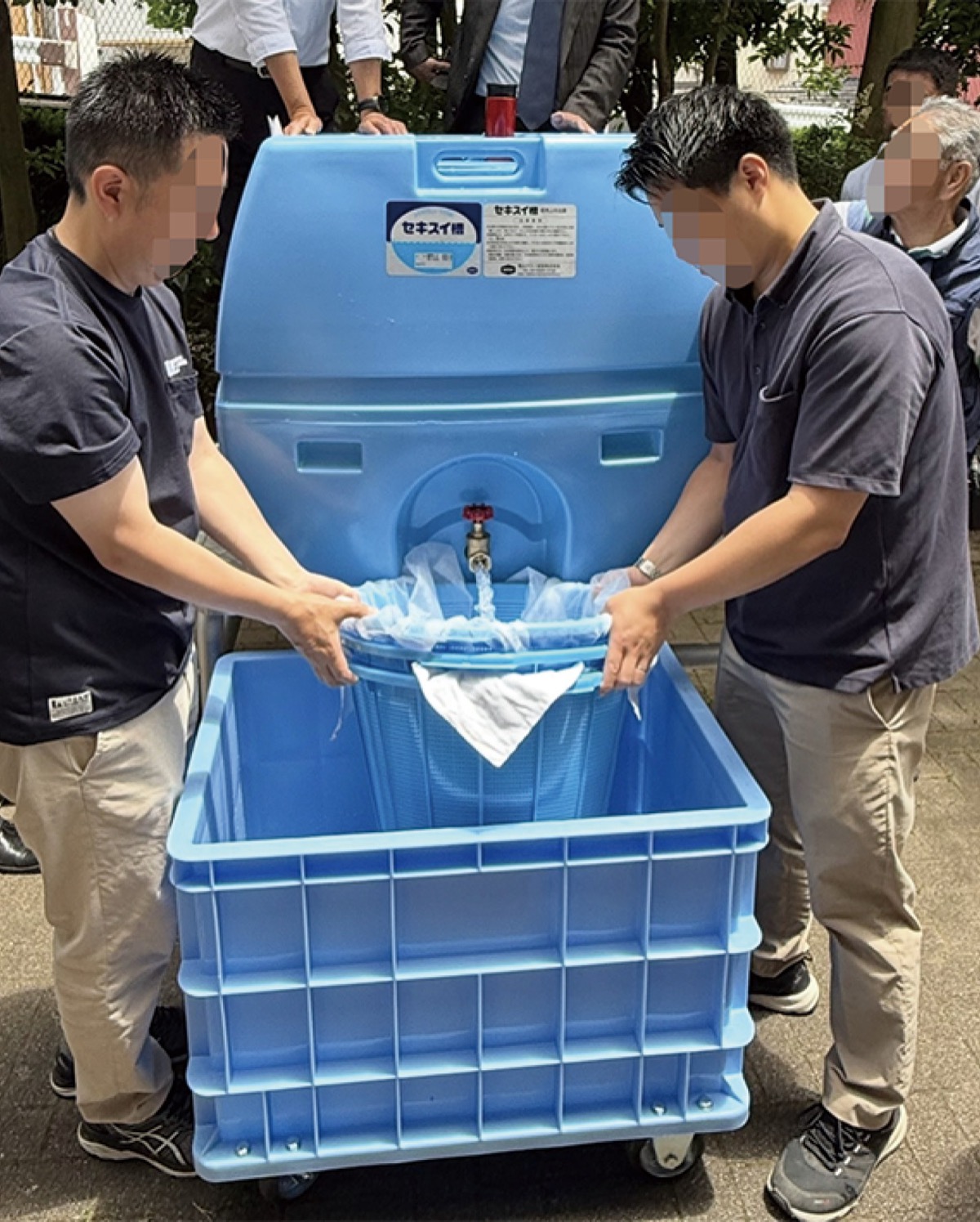 特殊な処理後ろ過をしたら綺麗な水に