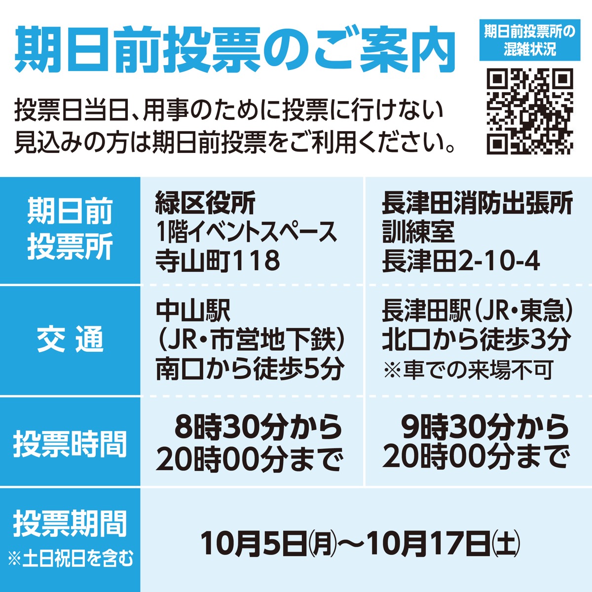 10月18日（日）は横浜市長選挙 (写真2)