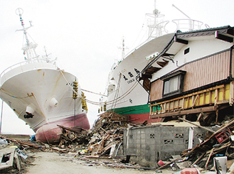 甚大な被害をもたらした東日本大震災