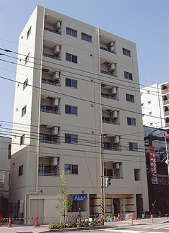 綱島街道沿いに完成した11戸の賃貸マンション