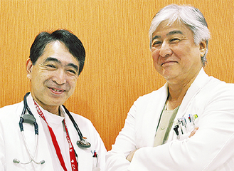 伊藤医師（左）と大森医師