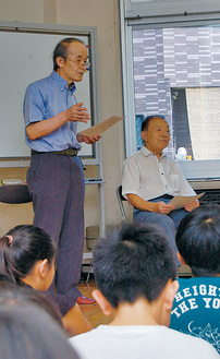 講師を務めた岡本さん（左）と篠崎さん
