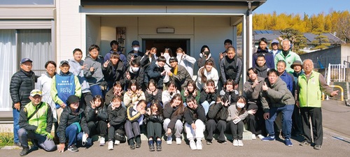 清掃活動を終えた参加者