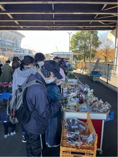 過去開催したマルシェの様子