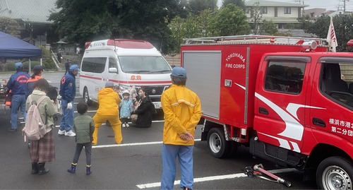 消防フェスでは記念撮影も