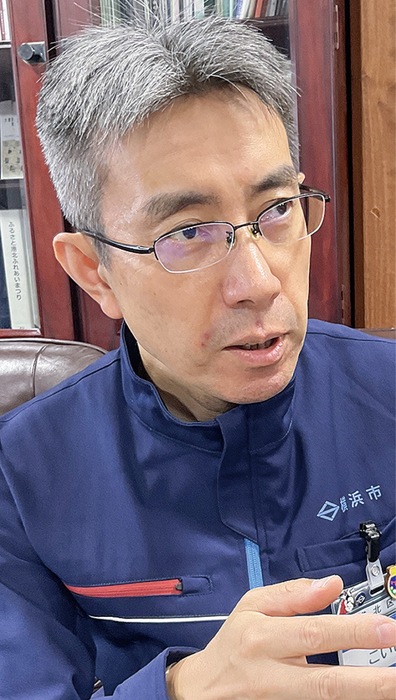 古石港北区長 「自宅周辺のリスク確認を」 災害対策を語る