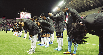 横浜ｆ マリノス 天皇杯 惜敗で準優勝 地元 区民にとって励み 港北区 タウンニュース