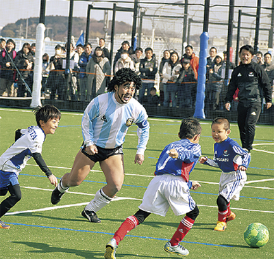 横浜マリノス 株 新吉田にスクール整備 開校前にイベント開催 港北区 タウンニュース