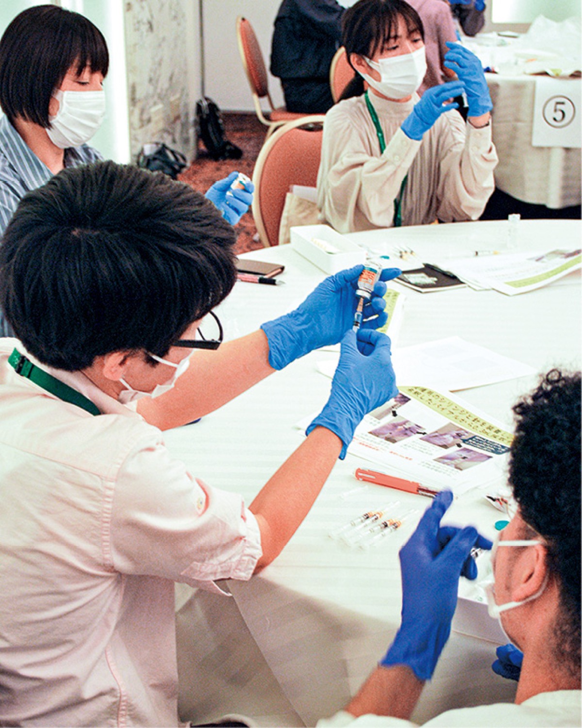区薬剤師会の薬剤調製研修