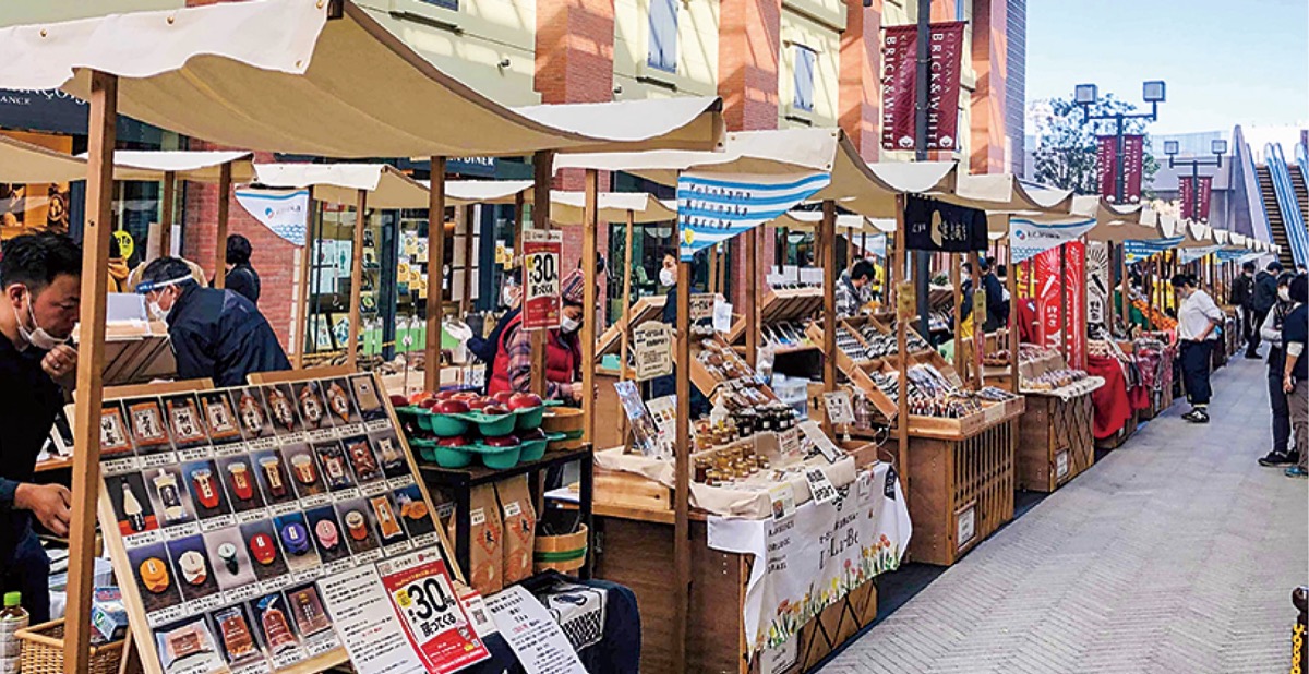 横浜北仲マルシェで旅気分
