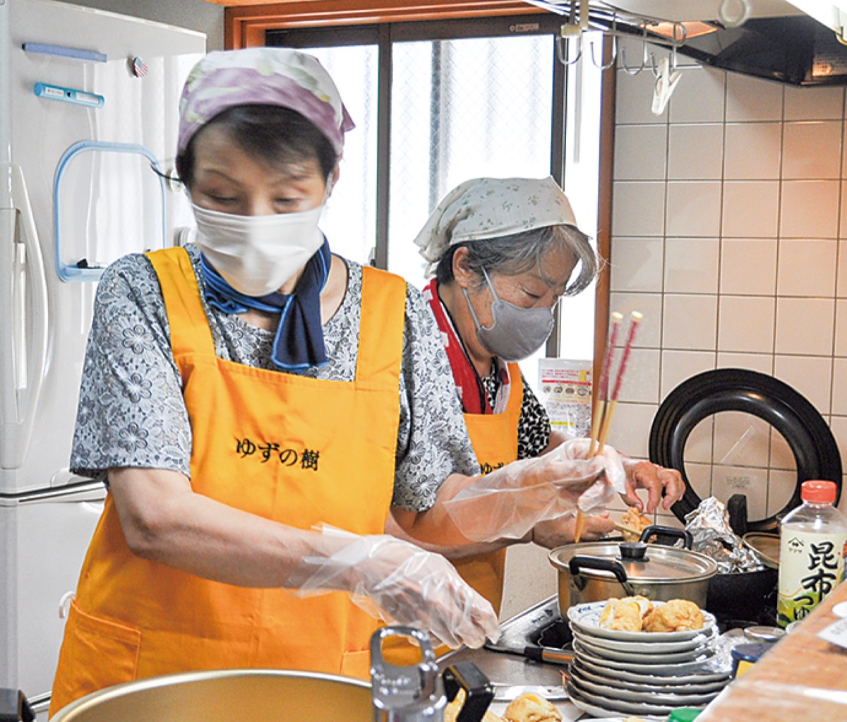 笑顔の絶えない台所