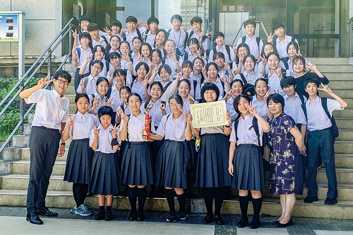 関東大会出場を決めた大綱中合唱部