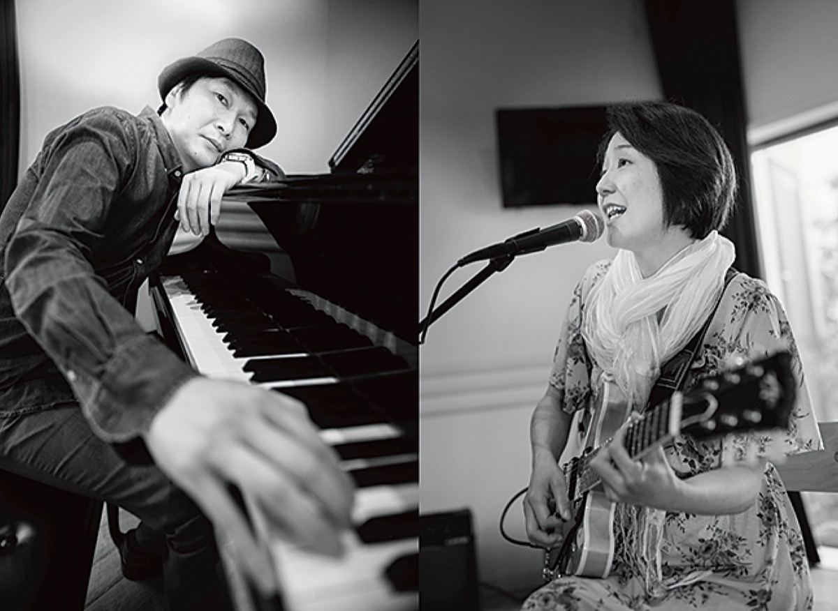 Ｔｕｒｎ ＯＮの大野むげんさん（左）と珠路さん