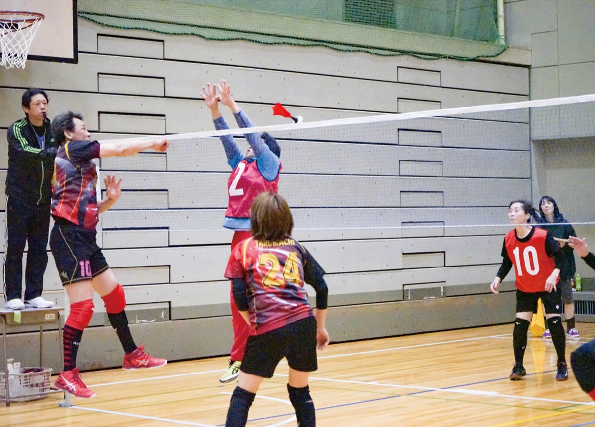 インディアカで親睦