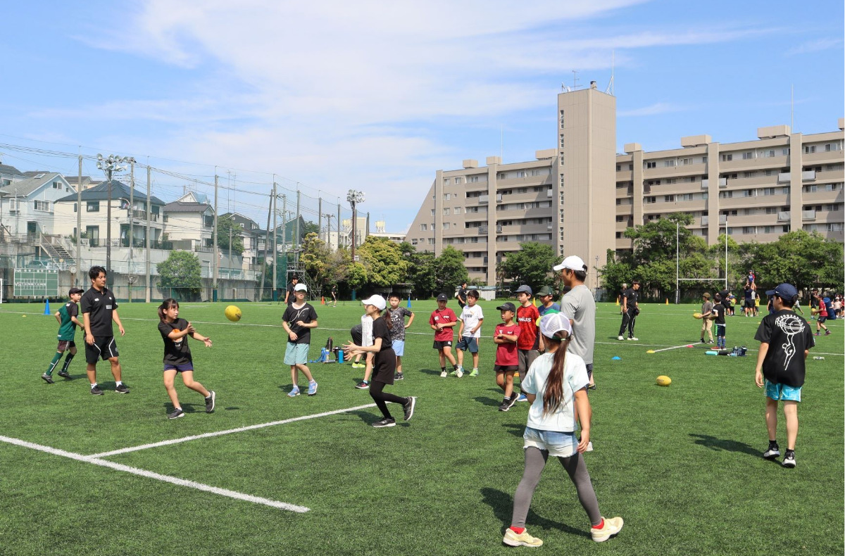 ラグビー・スポーツ楽しむ