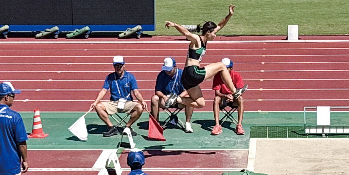 高校新記録を狙う