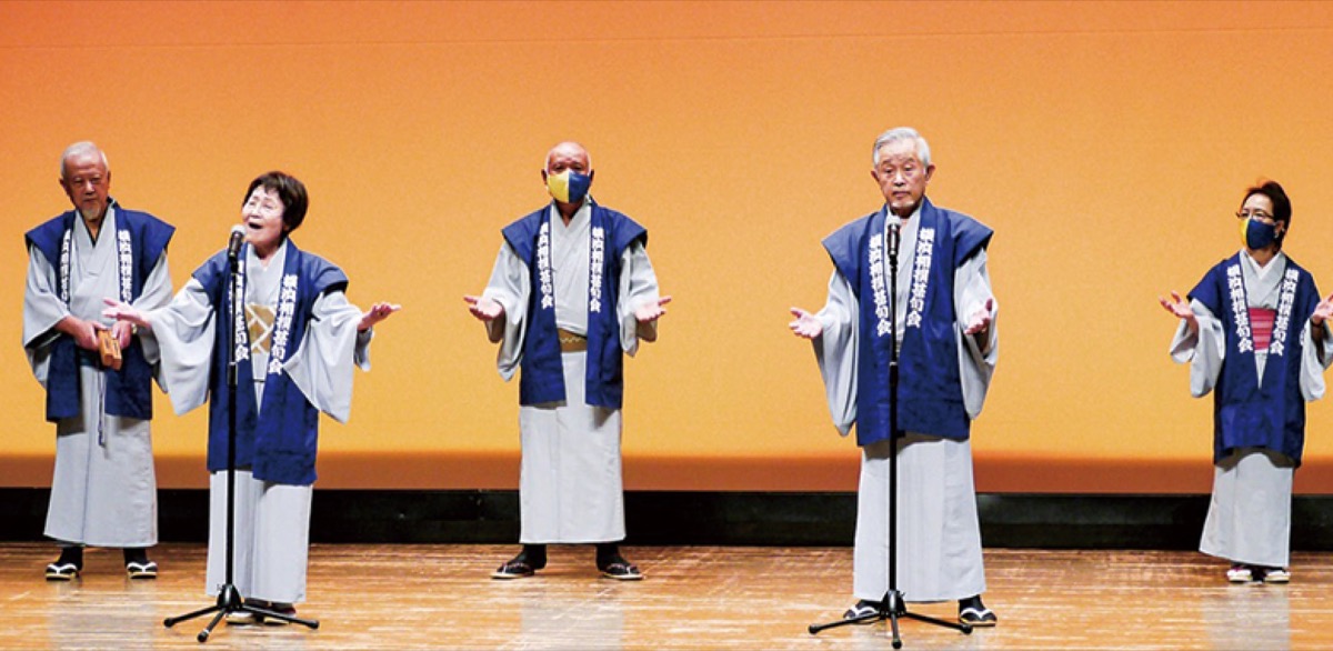 相撲甚句、楽しんで