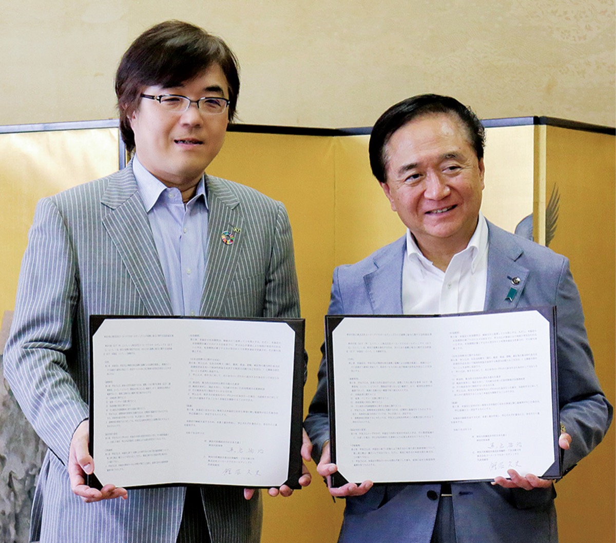 神奈川県と包括協定結ぶ