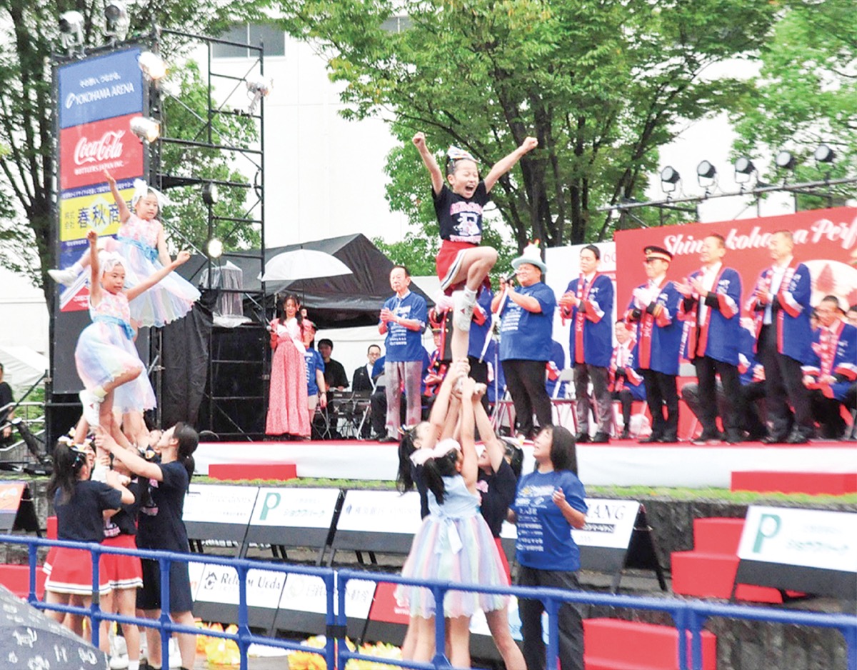 ｢花と緑｣で一体に