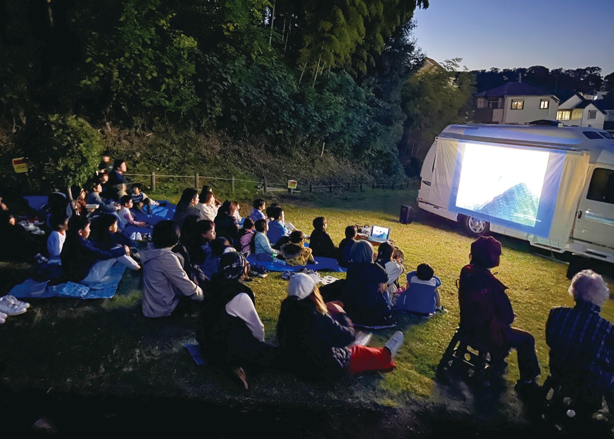 梅の再生誓う「幻燈会」