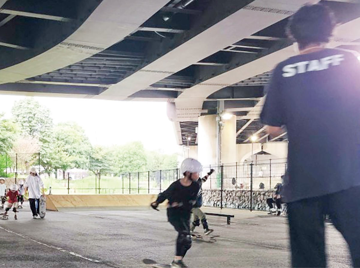 小学生のスケボー体験