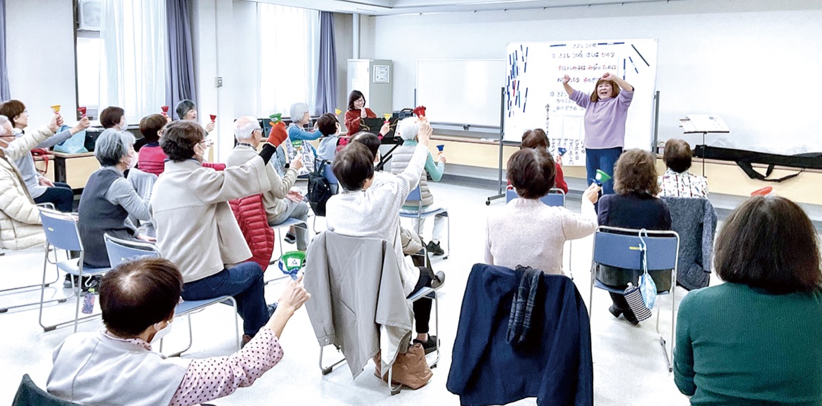 たくさん歌って健康促進