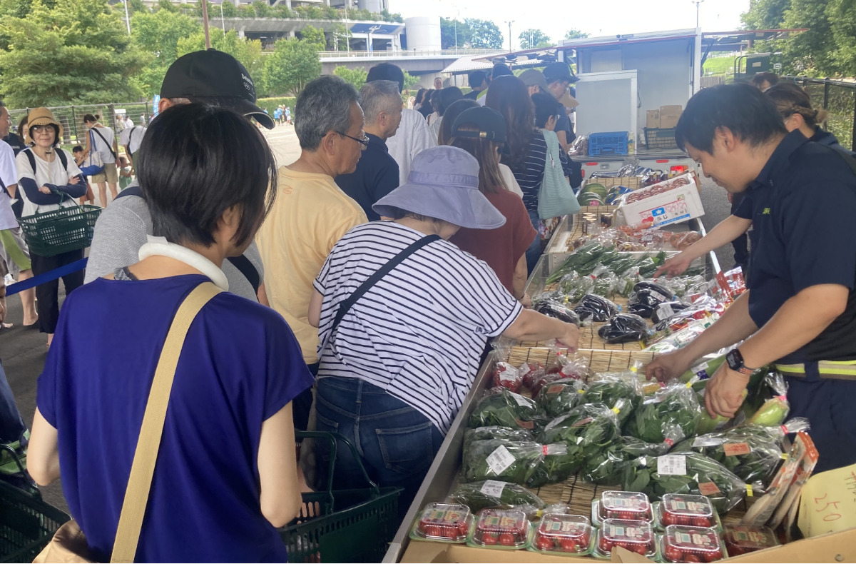 地元野菜が大集合