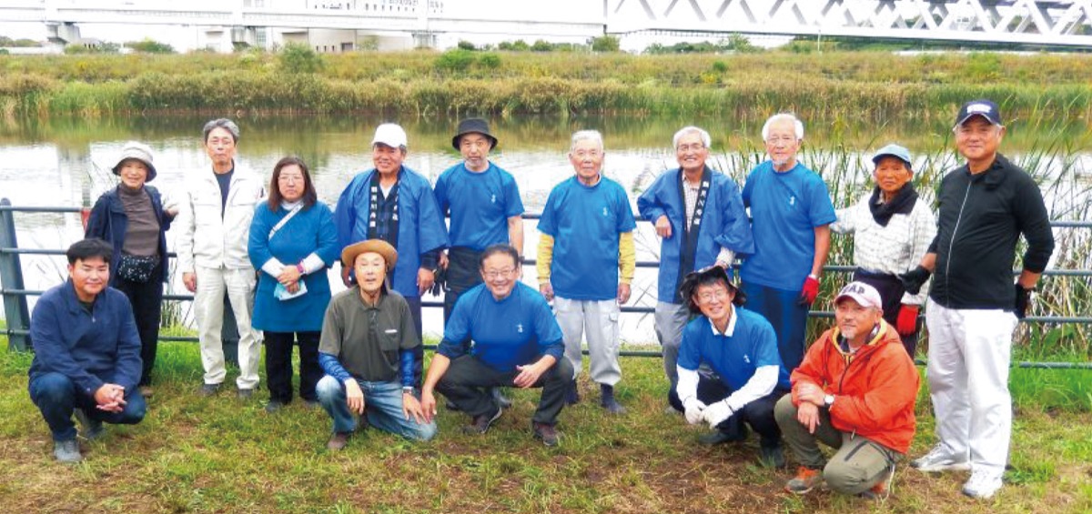 生き生きと活動しているメンバーら