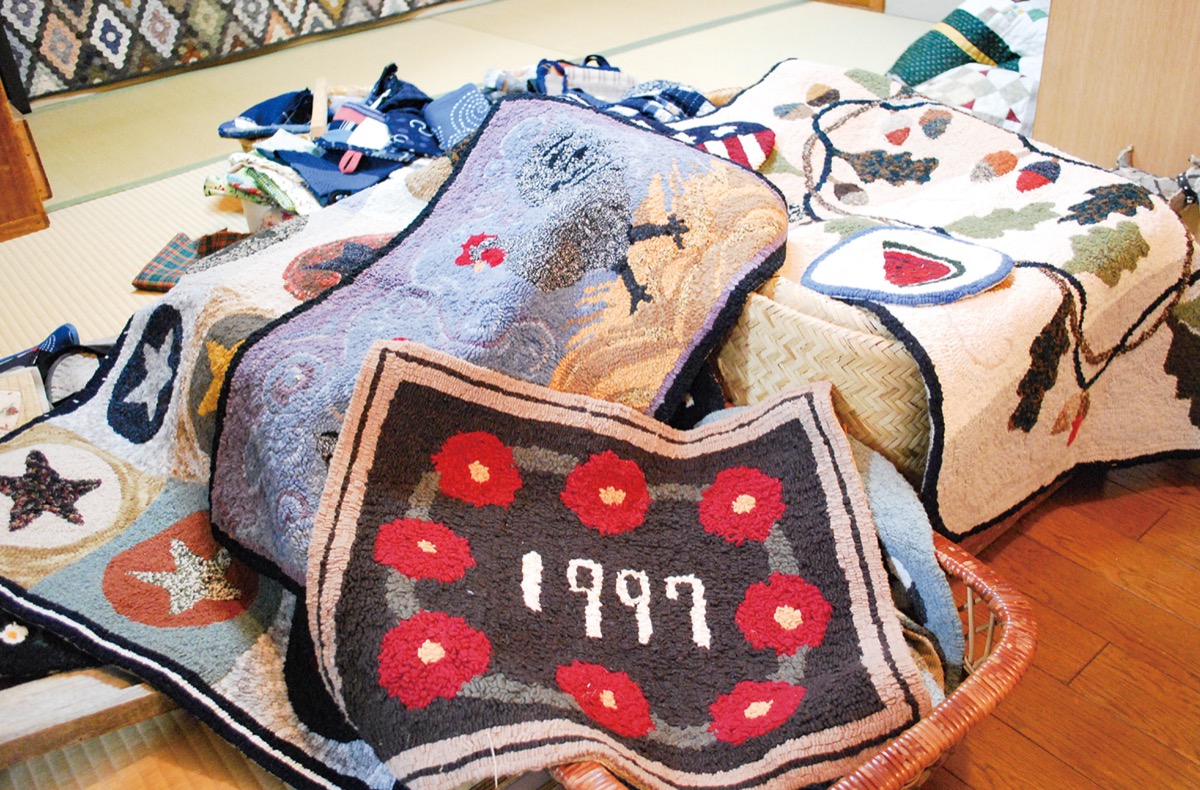 作成したフックドラグの一部【1】