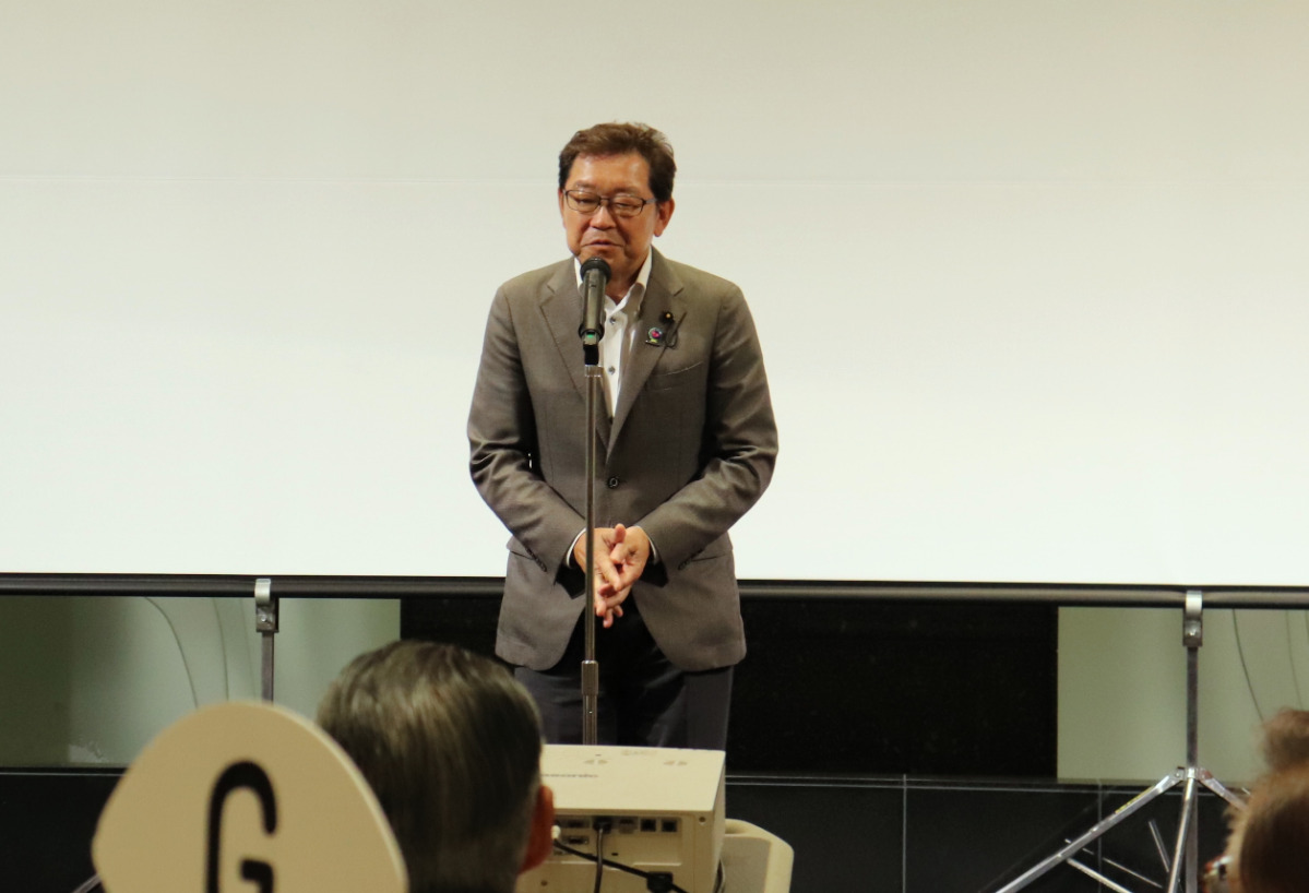 縁を語る嶋村公県議会議員
