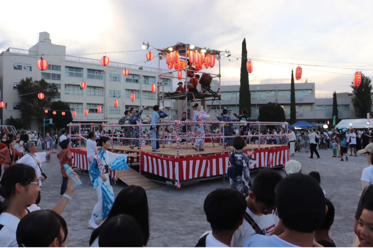 盛り上がった盆踊り