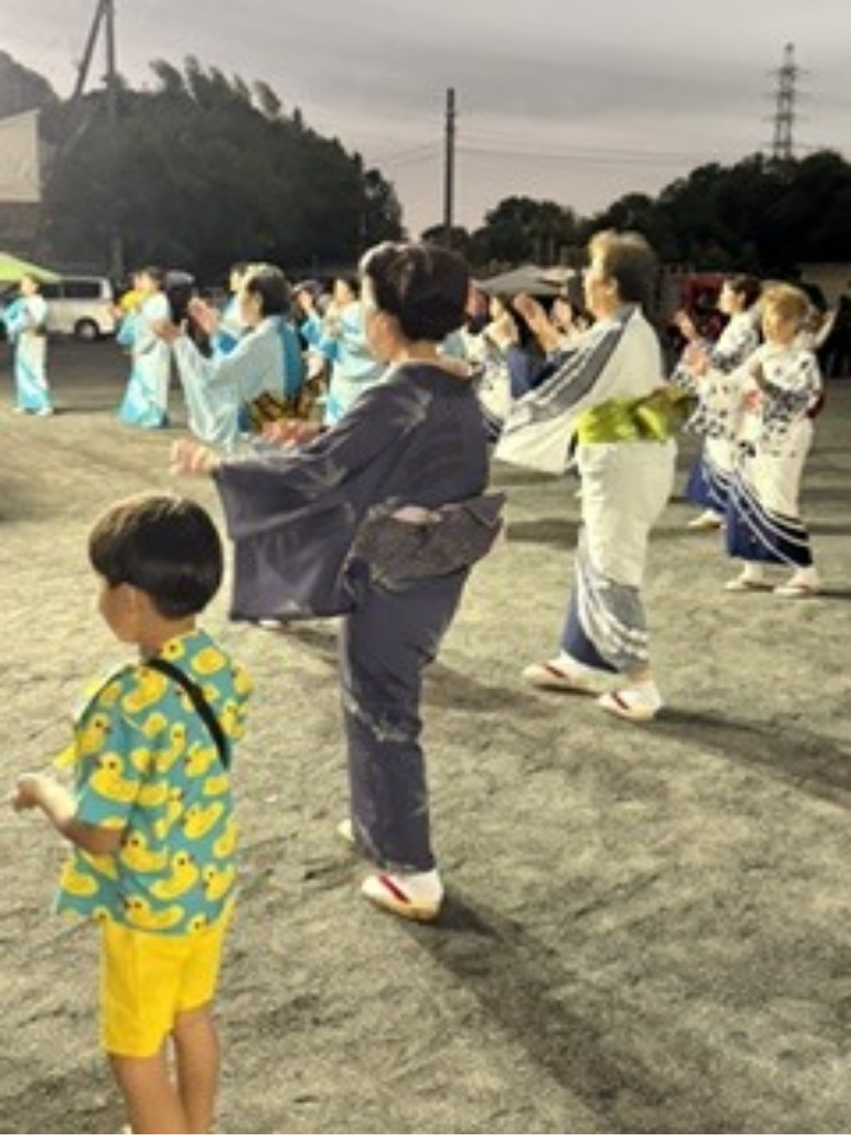 子どもも参加