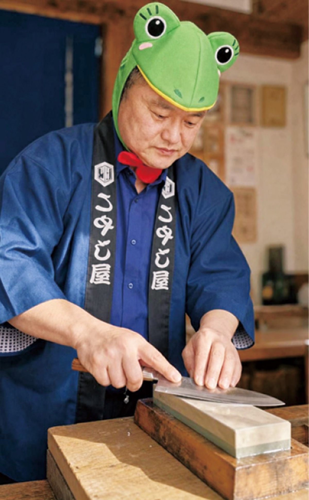無料の包丁研ぎ