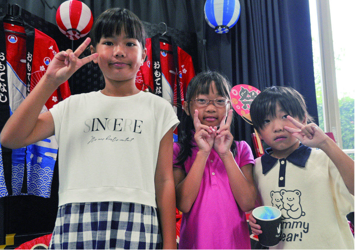 縁日を楽しむ来場した子ども達