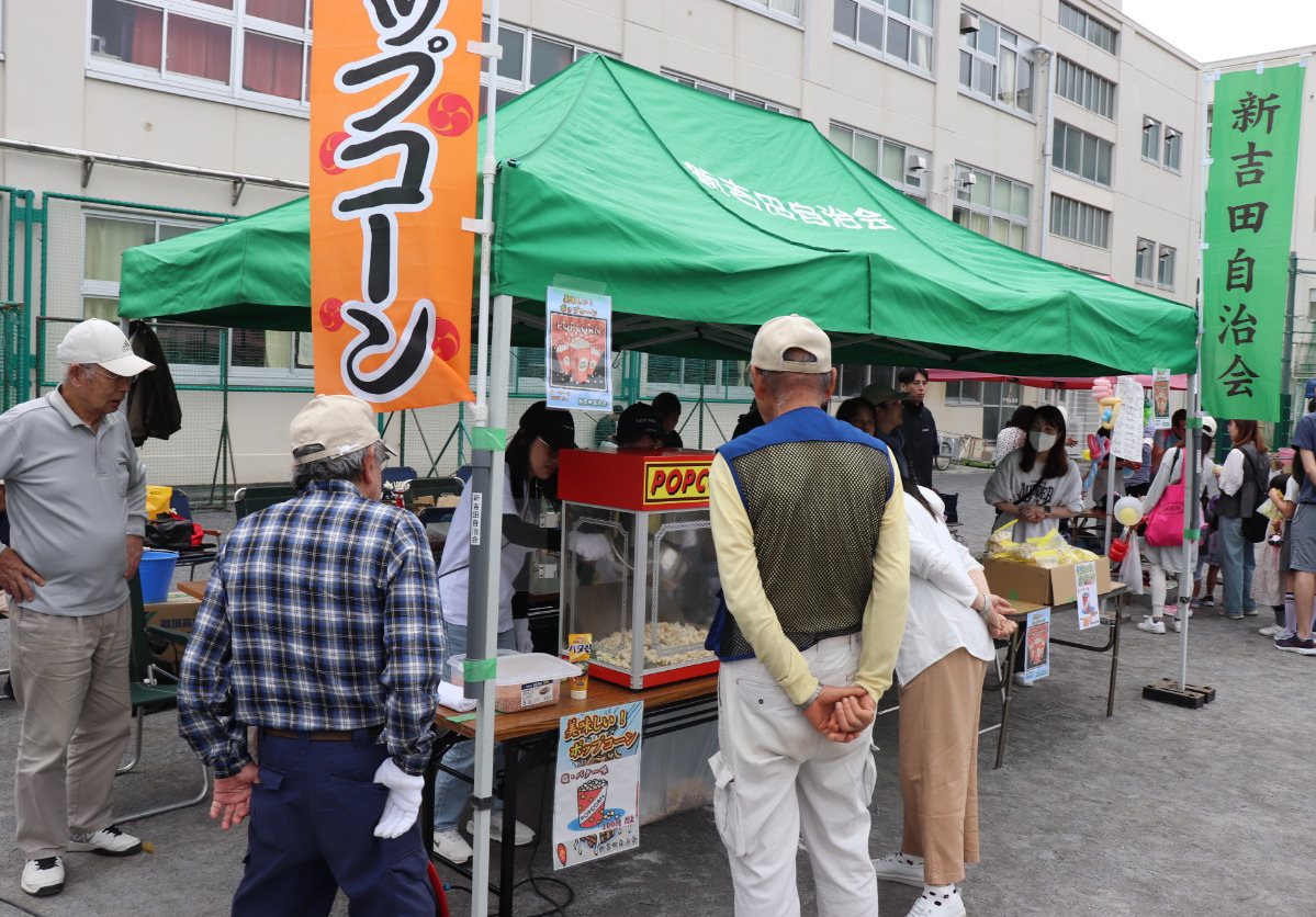 大人気のポップコーン