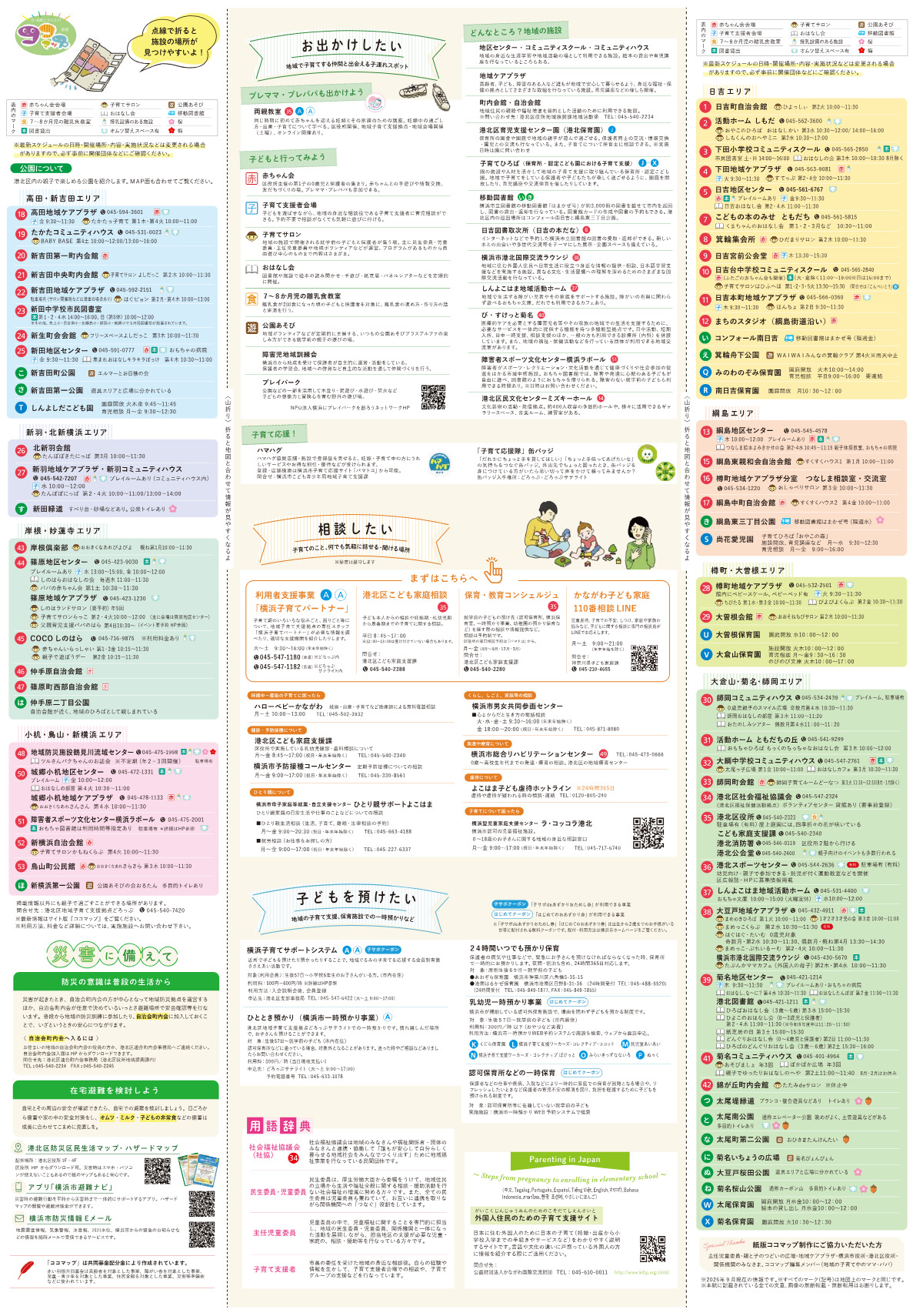 紙版ココマップ 情報面