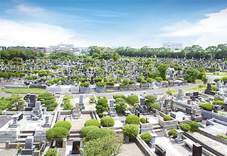 今年募集予定の横浜市営日野公園墓地