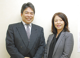 池田代表（左）と高田税理士